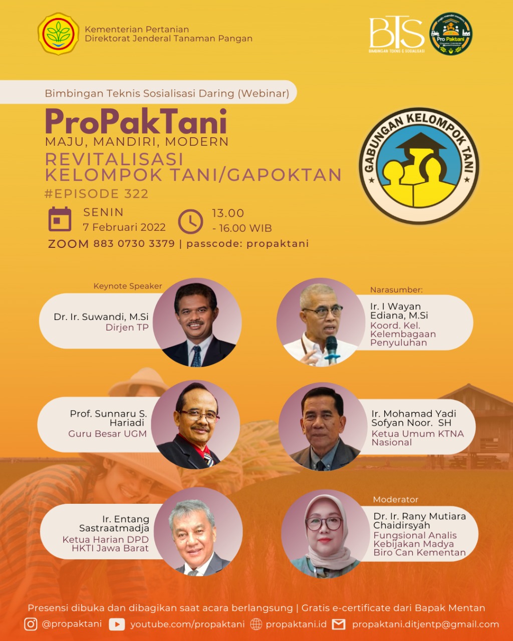 Kementan Tekankan Pentingnya Revitalisasi Poktan