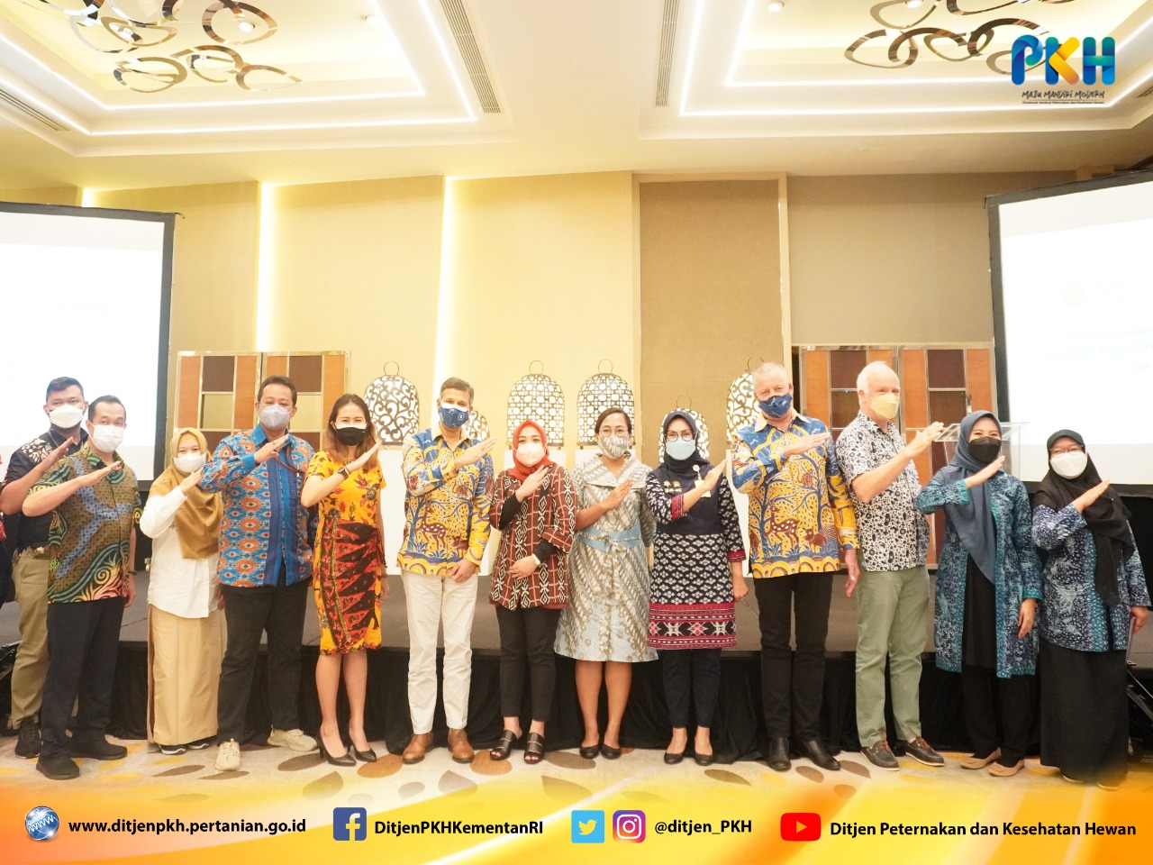 Kementan Bersama FAO dan USAID Perkuat Program Ketahanan Kesehatan Global