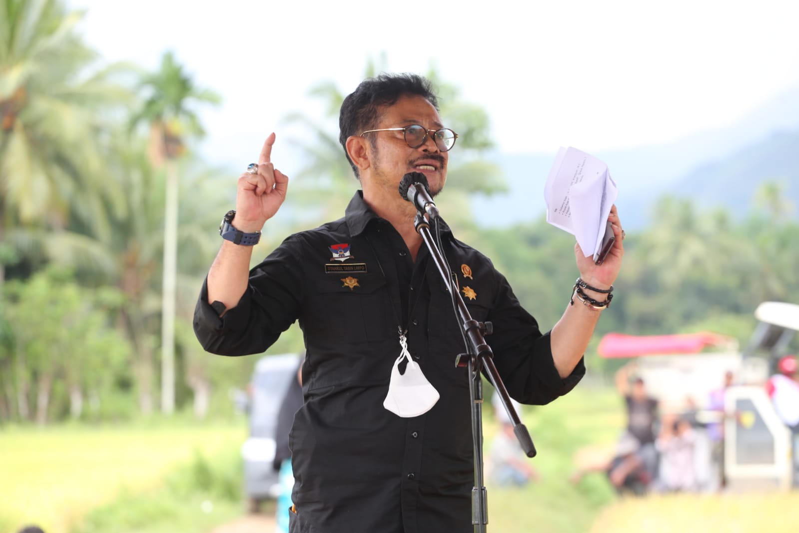 Ganjar Pranowo kepada Mentan SYL: Semoga Konsisten dalam Pengabdian