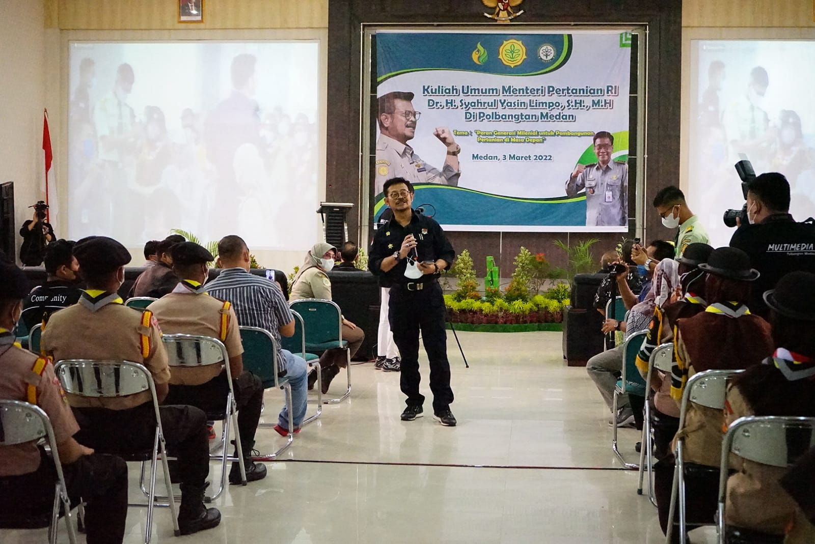 Mentan SYL Paparkan Peran Milenial Untuk Pertanian Masa Depan