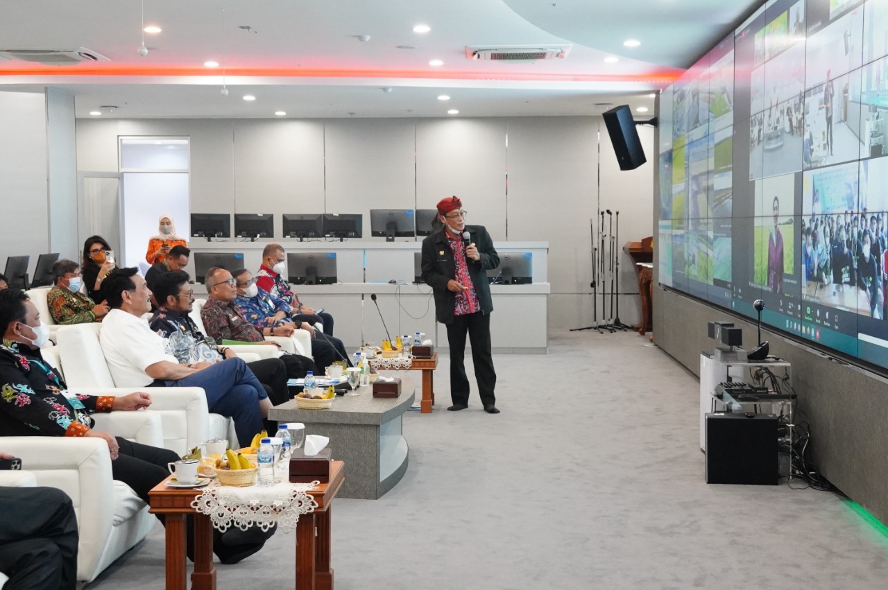 Menko Marves Monitor Progres Food Estate Dari AWR Kementan