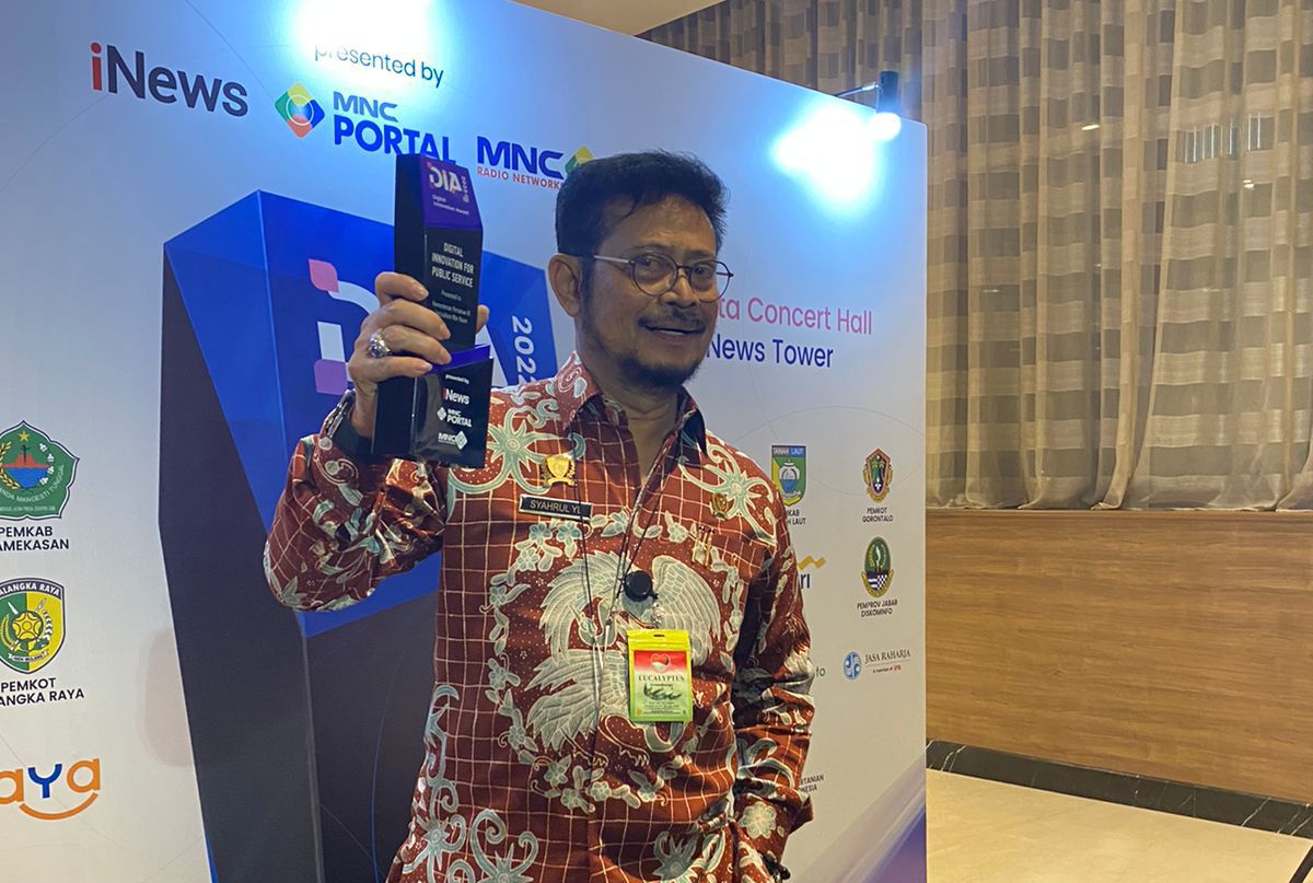 Kementan Raih Penghargaan Digital Inovation Award 2022