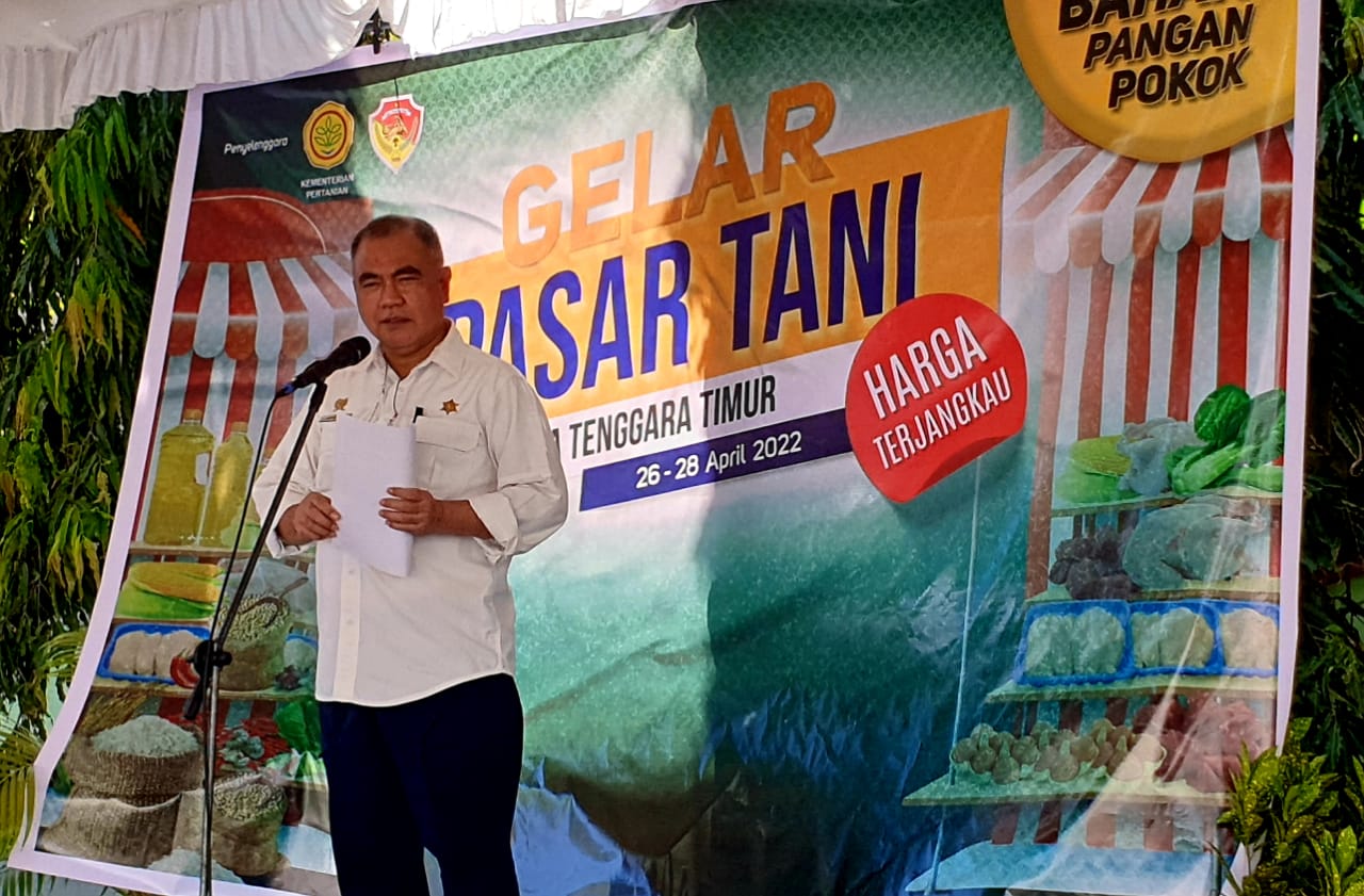 Gelar Pasar Tani di NTT, Wujud Komitmen Kementan Kawal Ketersediaan Pangan Pokok