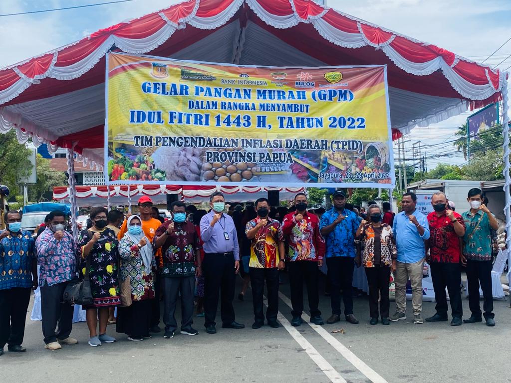 Pemprov Papua Gelar Pasar Tani, Dukung Kementan Penuhi Kebutuhan Pangan