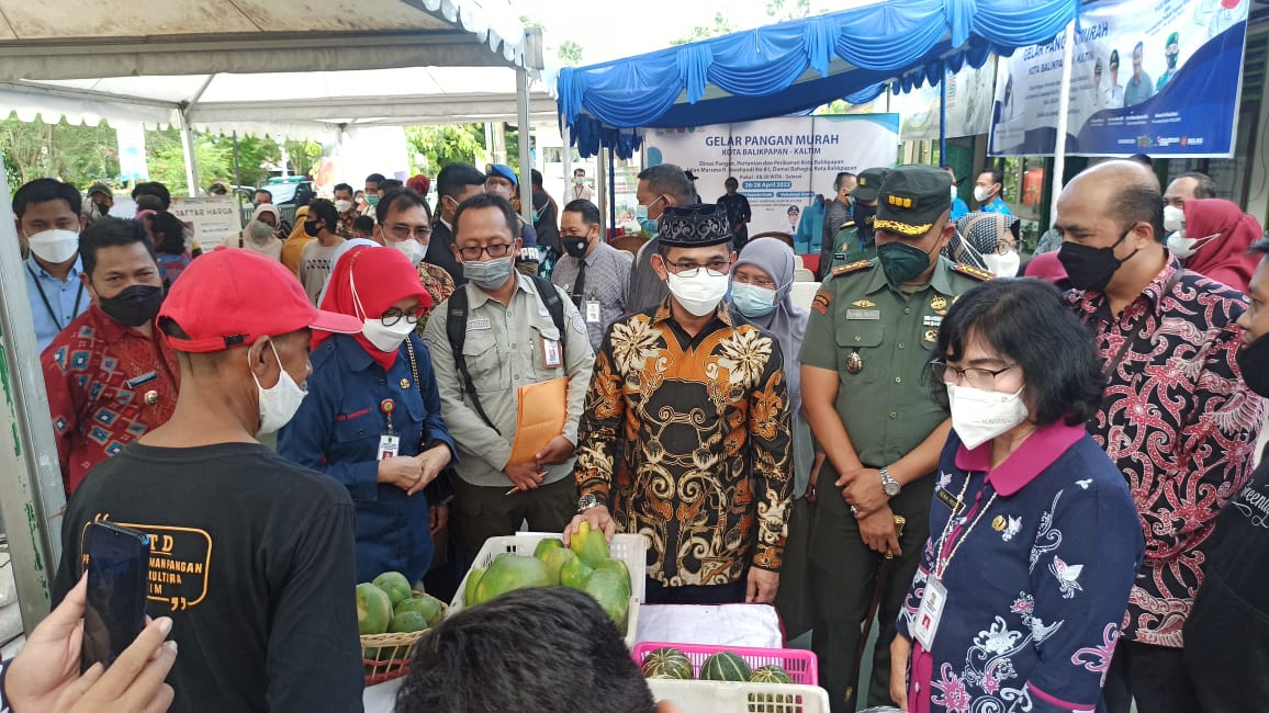 Walikota Balikpapan Apresiasi Gelar Pangan Murah Kementan
