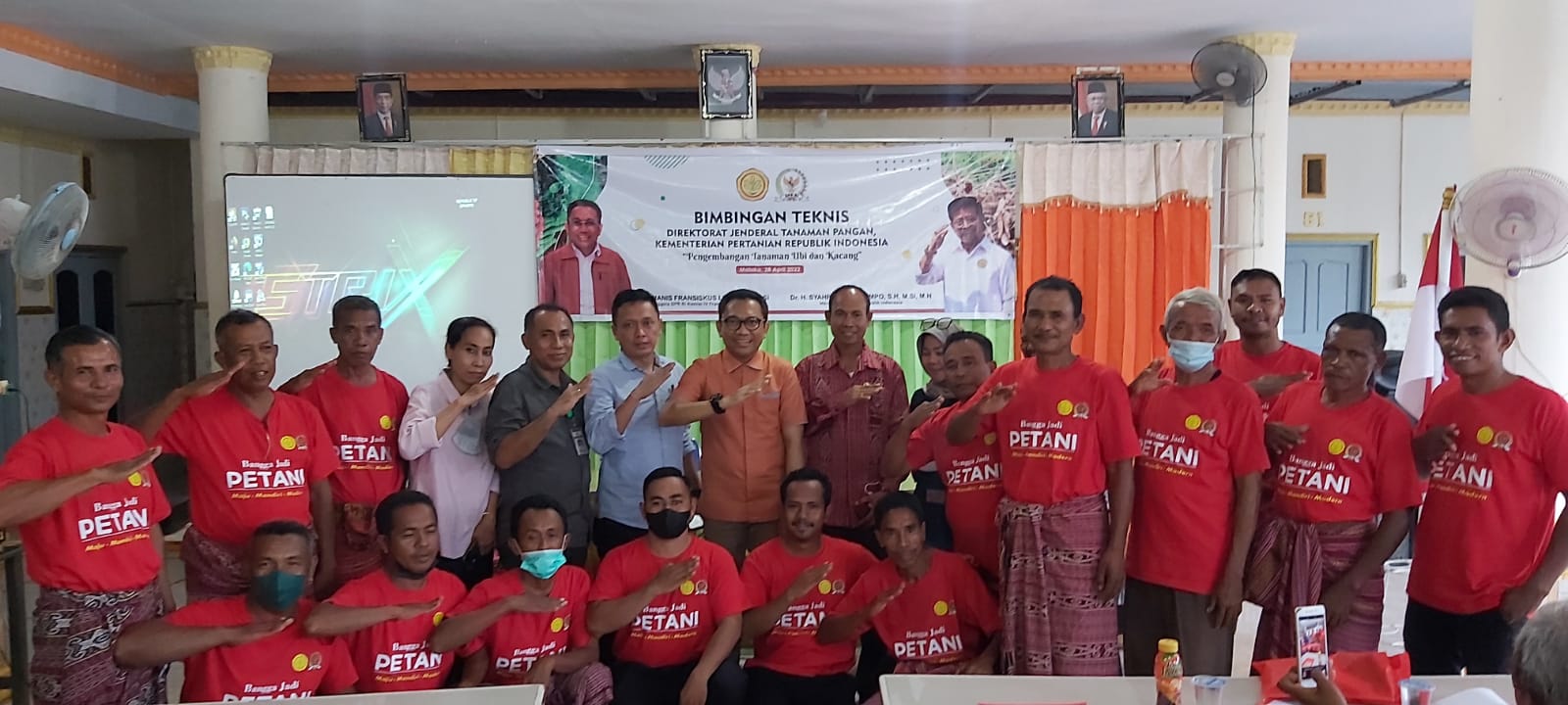 Kementan dampingi Anggota DPR RI Ansy Lema gelar Bimtek petani di NTT