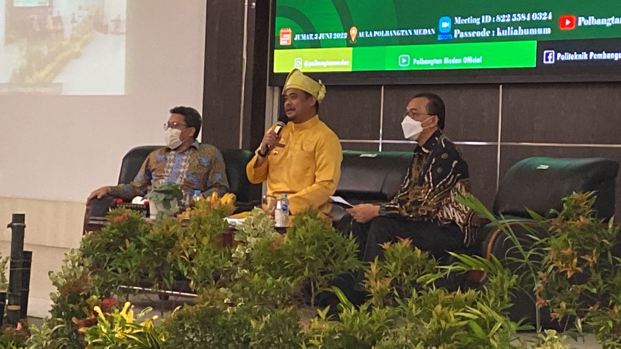 Walikota Medan Dorong Mahasiswa Polbangtan Bangun Pertanian Dari Hulu Hingga Hilir