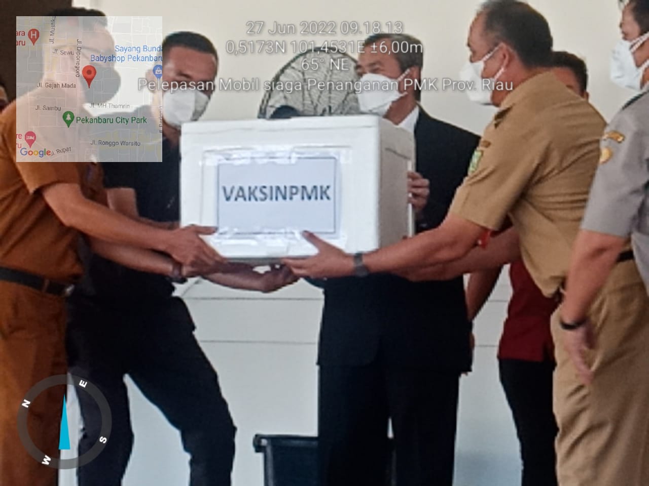 Gubernur Riau Dukung Penuh Pelaksanaan Vaksinasi PMK