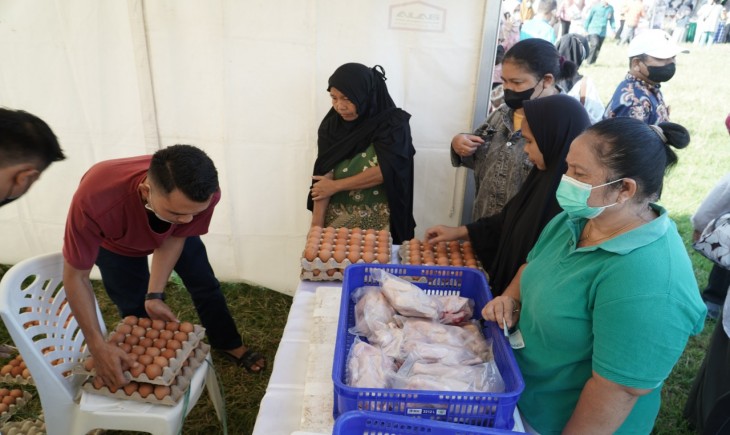 Pasar Tani Kementan di NTB diborong Habis Warga