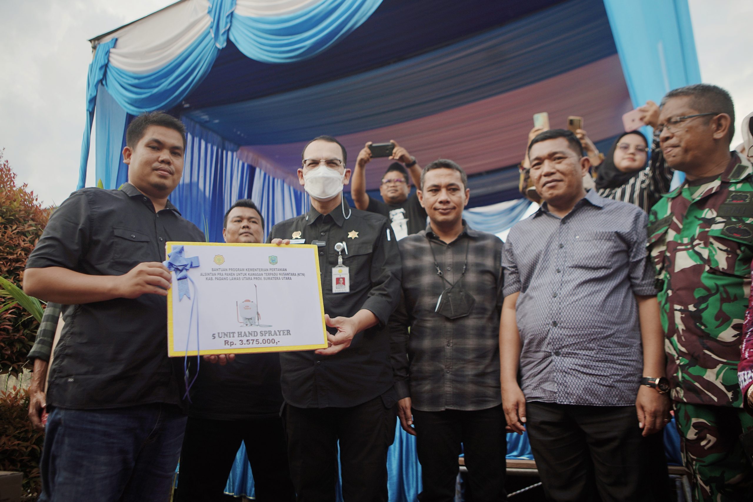 Salurkan Bantuan Pemerintah, Kementan Maksimal Pertanian Padang Lawas Utara