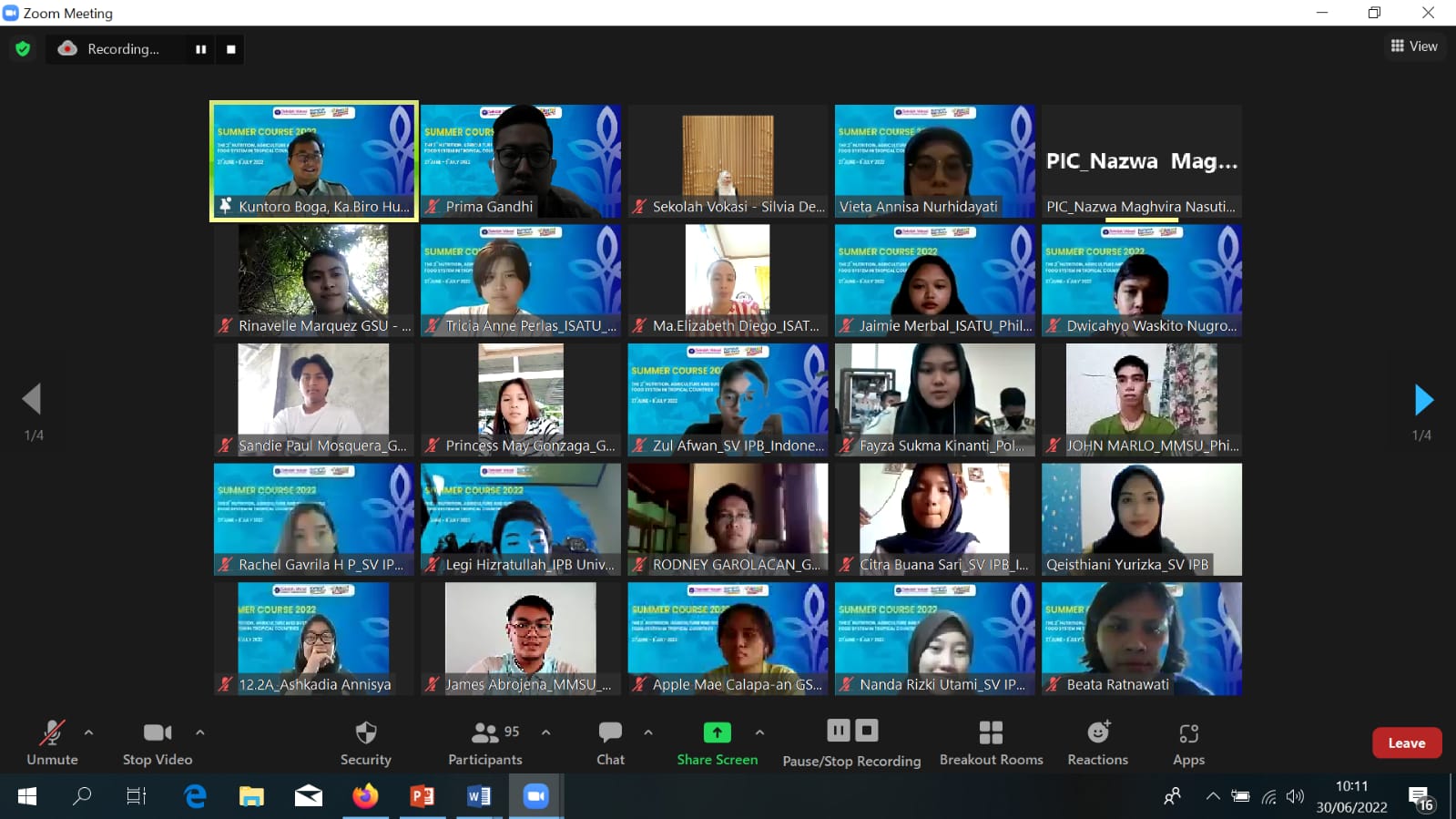 Ratusan Peserta Summer Course IPB Ikuti Kuliah Umum Pembangunan Pertanian