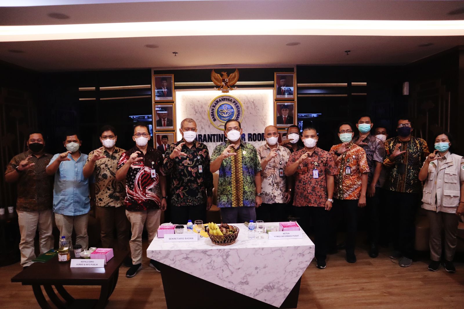 Sambangi kementan, Ketua KIP apresiasi Pemanfaatan IT dalam pengelolaan dan penyediaan informasi di Kementan