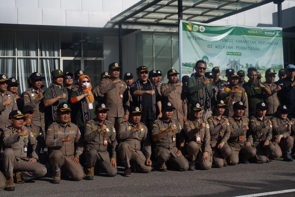 Irjen Kementan dan Forkopimda Sanggau Siap Menjaga Pangan Untuk Masa Depan