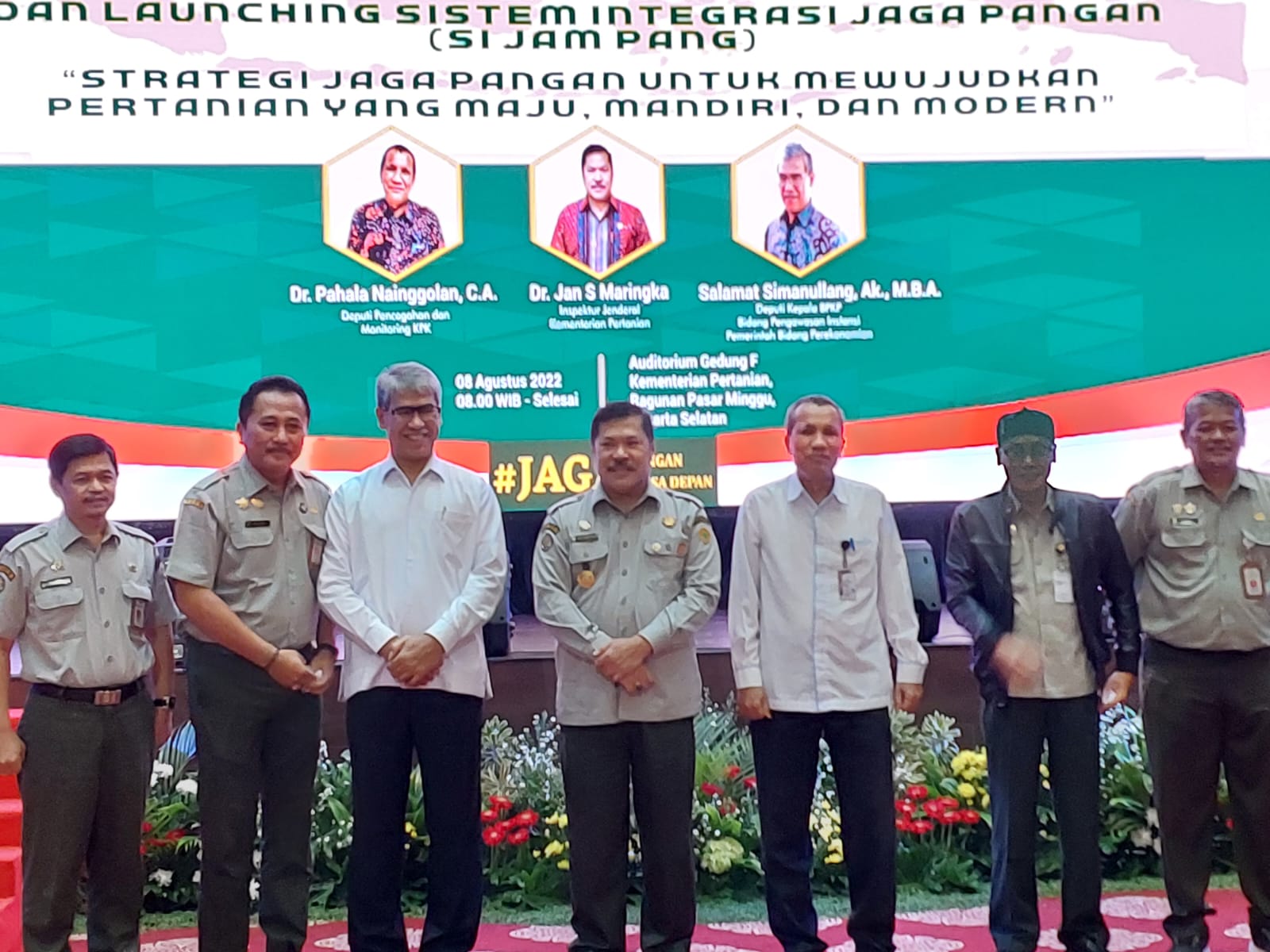 Jaga Ketersediaan Pangan, Irjen Kementan Jalin Kerjasama dengan KPK dan BPKP