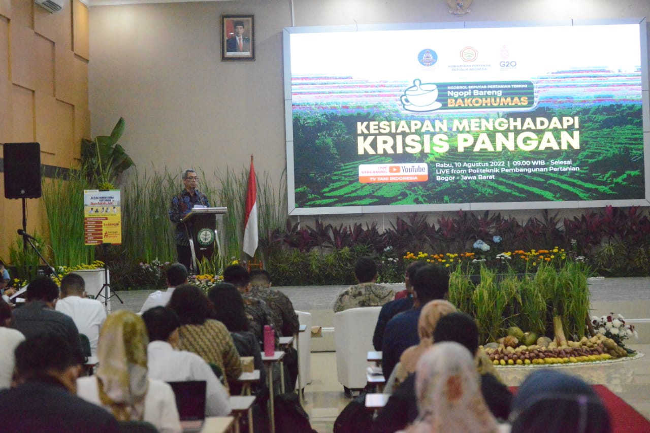 Komunikasi Kesiapan Hadapi Krisis Pangan, Kuncinya Sinergitas