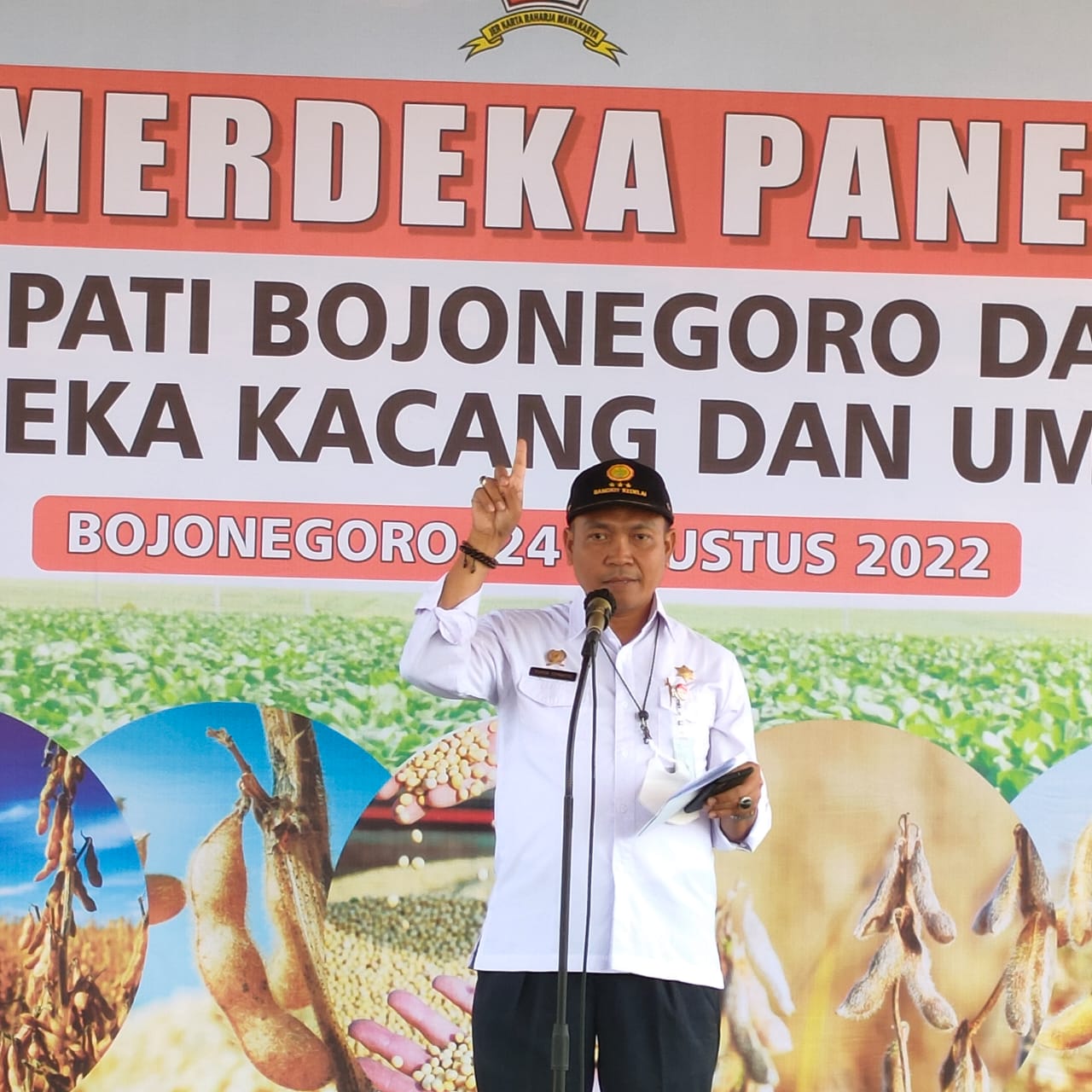 Kementan Laksanakan Gerakan Merdeka Panen Kedelai, Produktivitas 1,9 ton Per Hektar di Bojonegoro