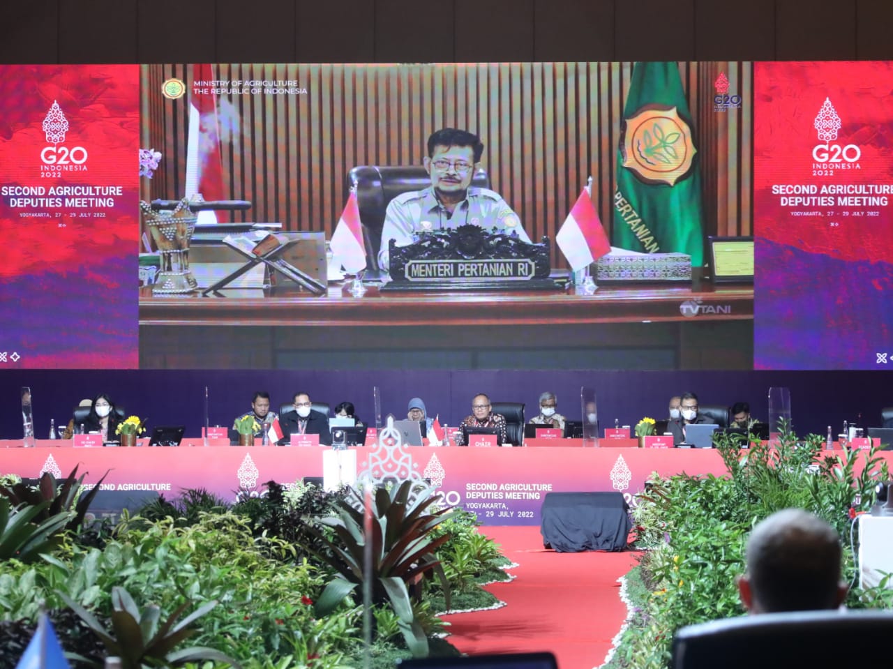 Kementan Siap Fasilitasi Diskusi hingga Pertemuan Bilateral Antar Negara G20 pada AMM 2022