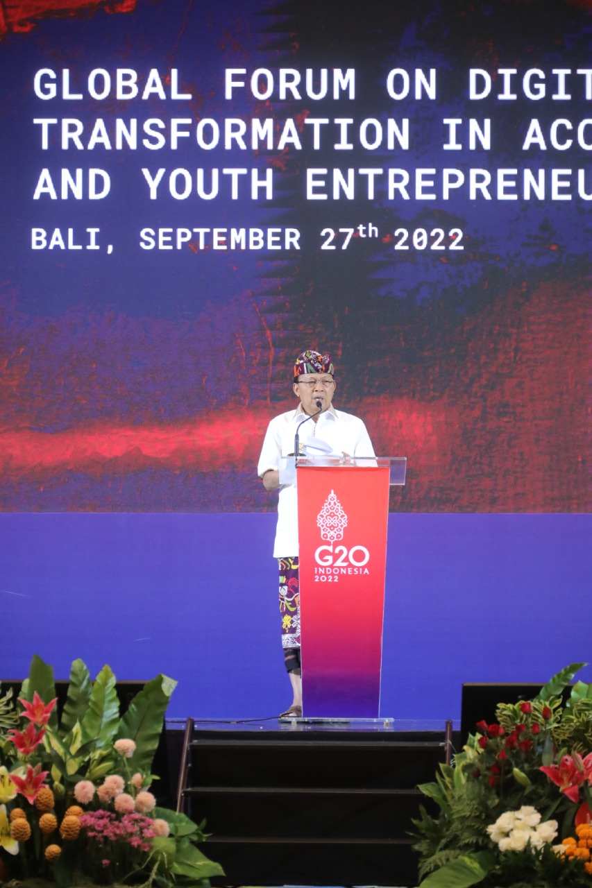 Gubernur Bali di Global Forum G20 Targetkan 45 Ribu Hektar Pertanian Organik