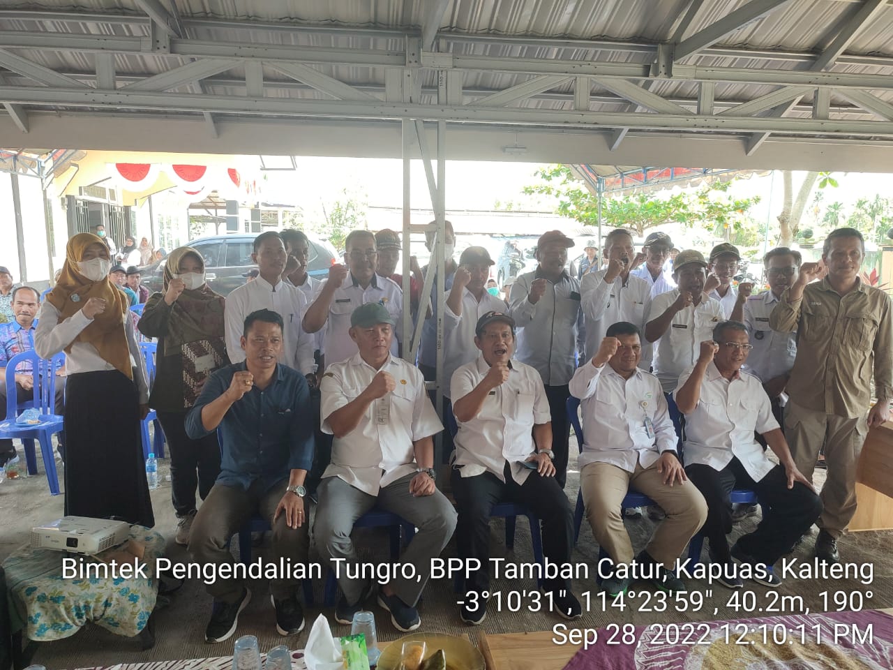 Antisipasi Serangan Tungro, Kemnetan Lakukan Bimbingan Teknis Penanganan Tungro di Kapuas