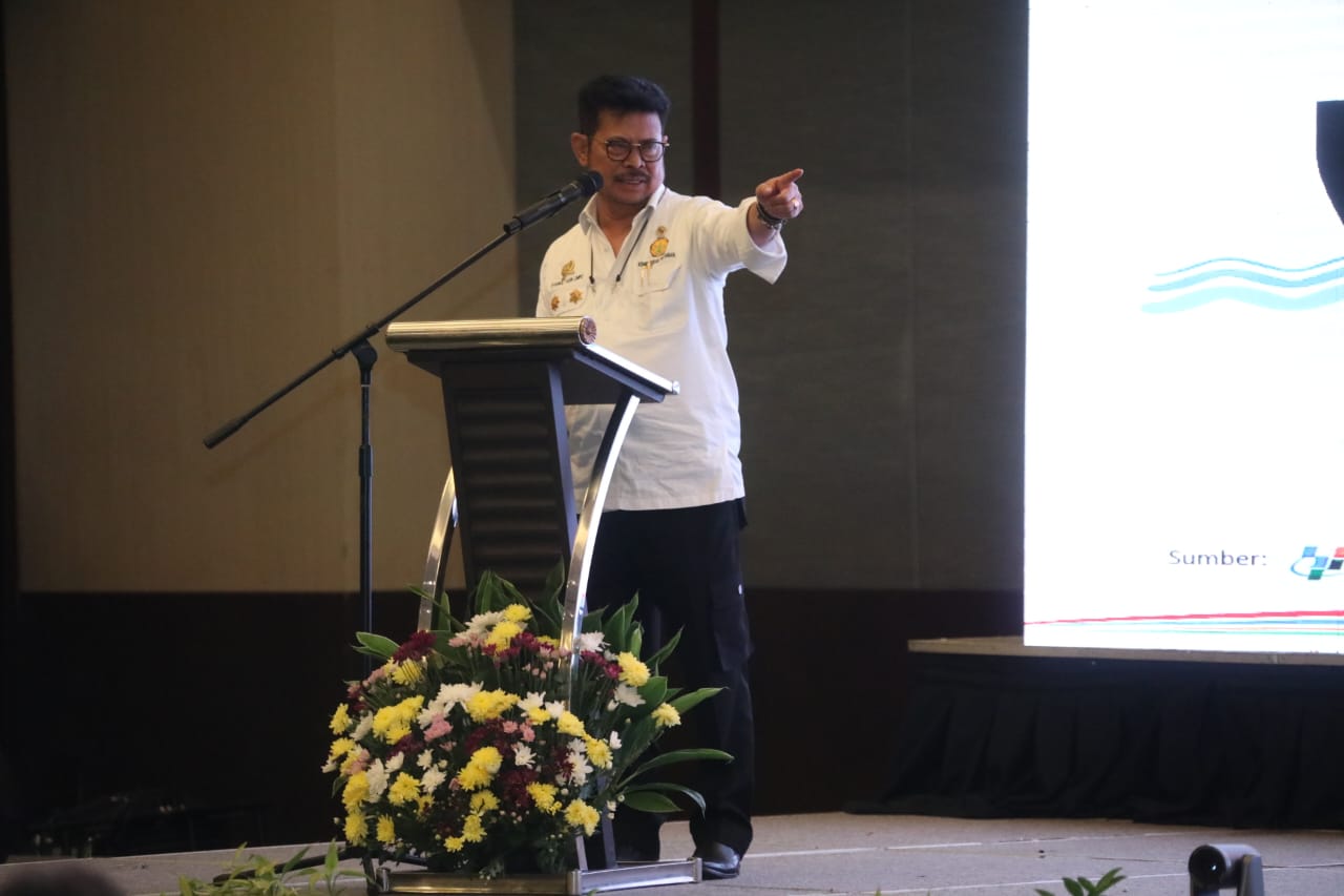 Mentan SYL Mendorong Perkebunan Indonesia untuk Memanfaatkan Turbulensi Jadi Peluang