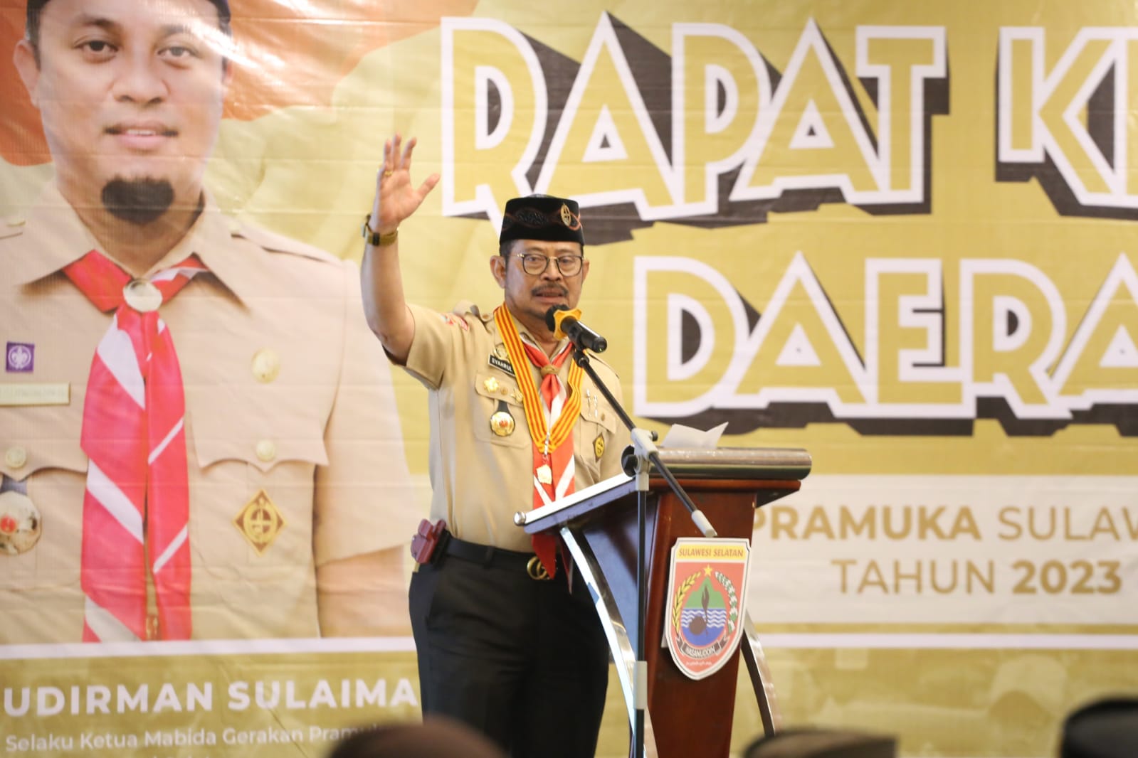 Mentan Syahrul Mengajak Generasi Muda Pramuka Agar Pertanian Naik Kelas