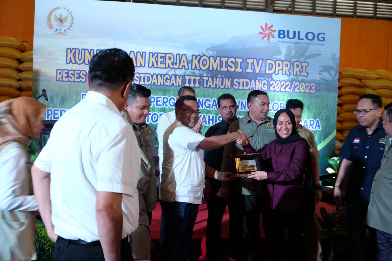 Panen Raya Padi 2023, Komisi IV DPR RI : Momentum Bulog Optimalkan Serapan