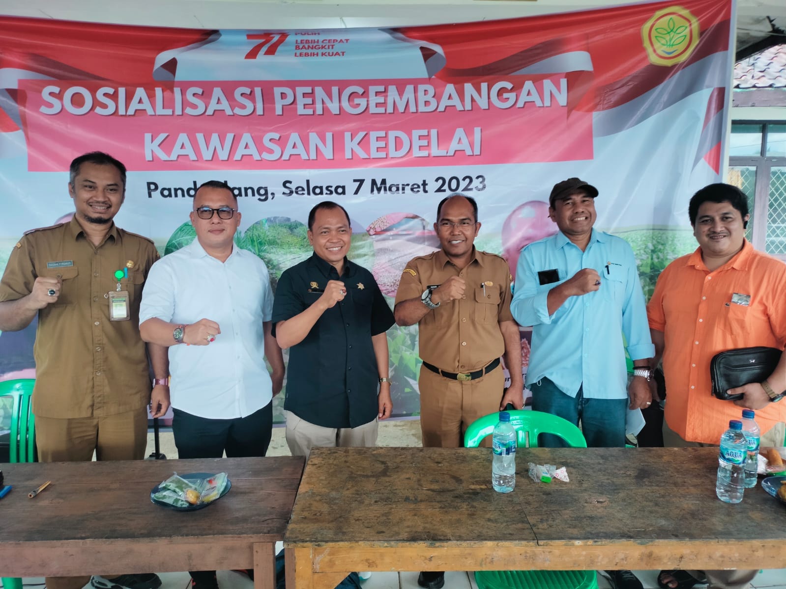 BANGKIT KEDELAI DI KABUPATEN PANDEGLANG BERSAMA APDESI