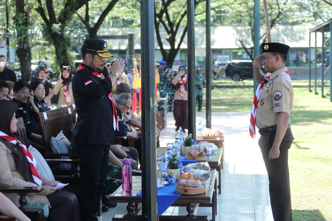 Mentan SYL Sebut Pramuka Bagian dari Bela Negara