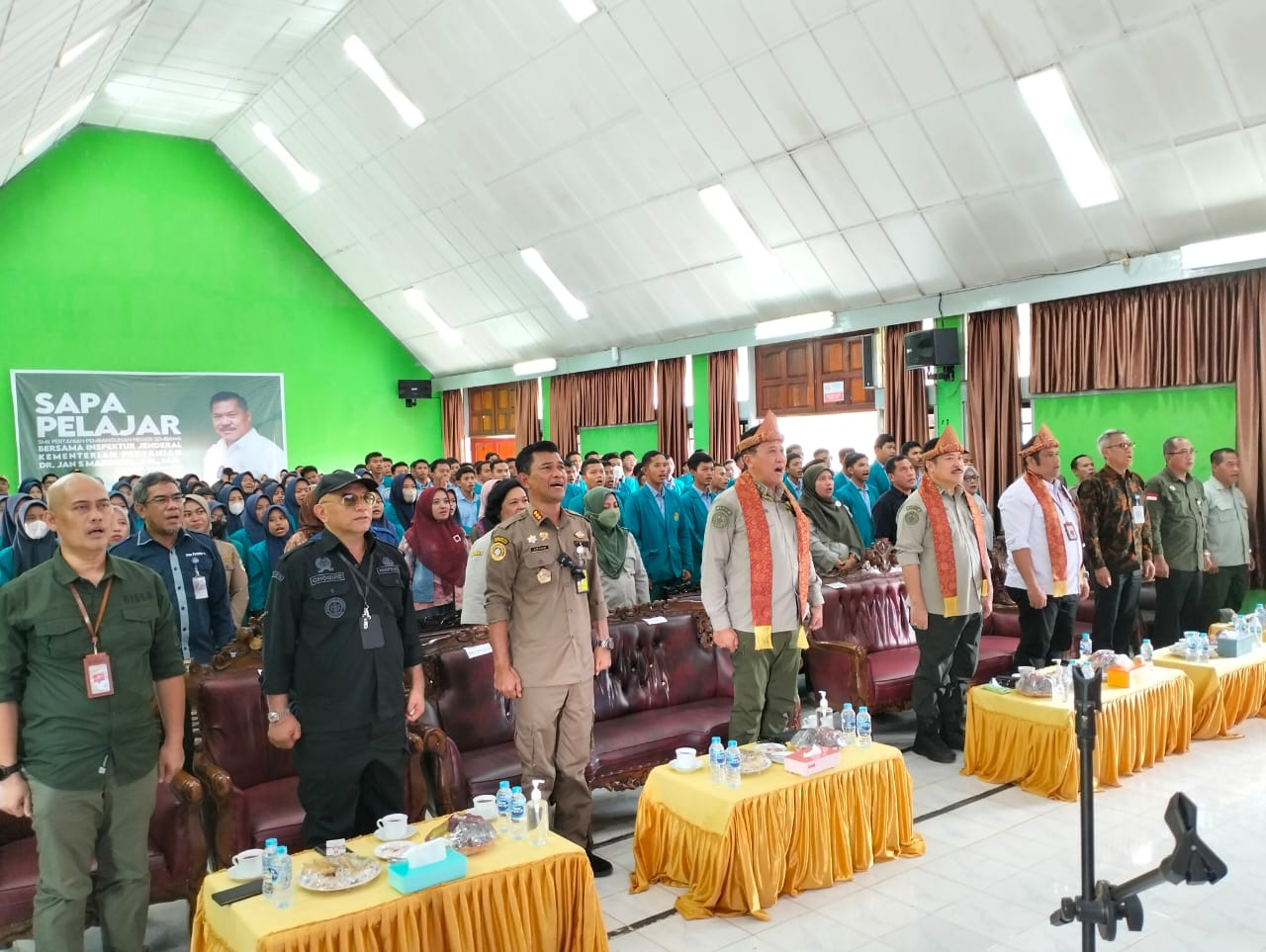 Datang ke SMK PP Sembawa, Irjen Kementan Bicara Pertanian Masa Depan