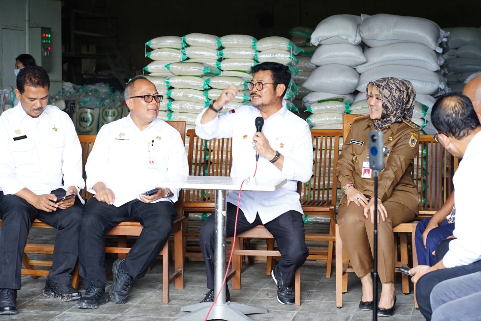 Di Klaten, Mentan SYL Dorong Pengembangan Beras Lokal