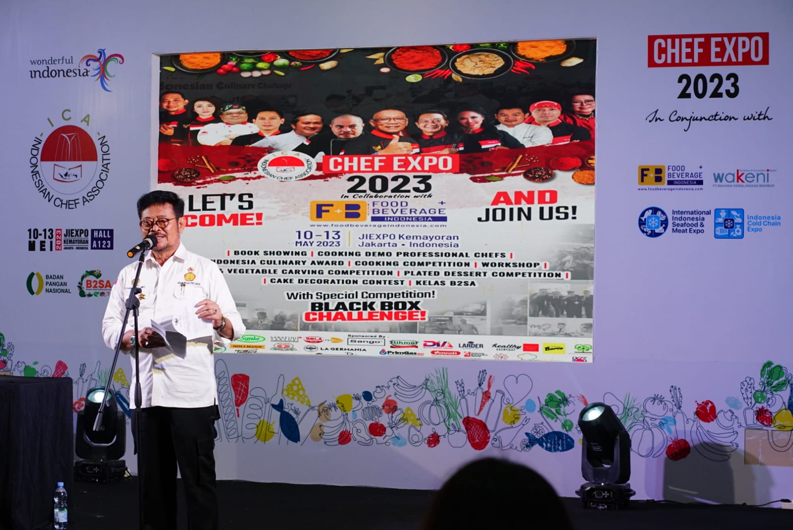 Hadiri ICA Expo 2023, Mentan SYL Ajak Pengusaha Perkuat Sektor Pertanian Indonesia