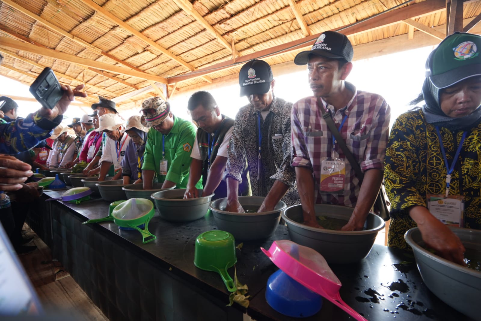 Penas Hari Ke 3, Petani Antusias Padati Saung Bimtek Biosaka