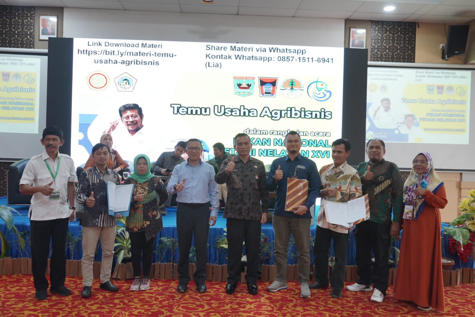 Temu Usaha Agribisnis Penas 2023 Hasilkan Sejumlah MOU