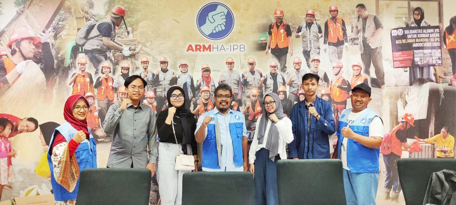 DISKUSI ARM & RELAWAN MAHASISWA IPB
