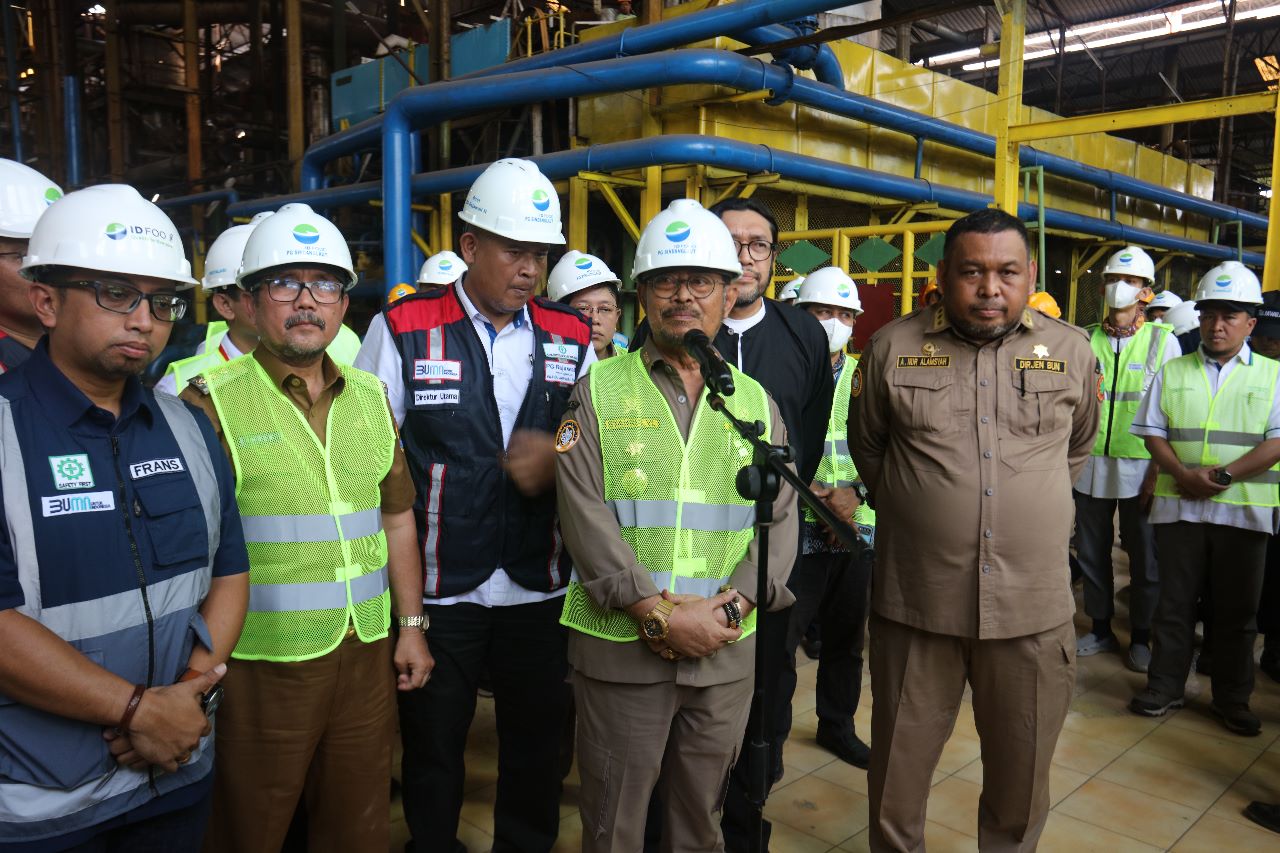 PG Sindanglaut Cirebon Beroperasi, Mentan SYL Harap Sejahterakan Petani