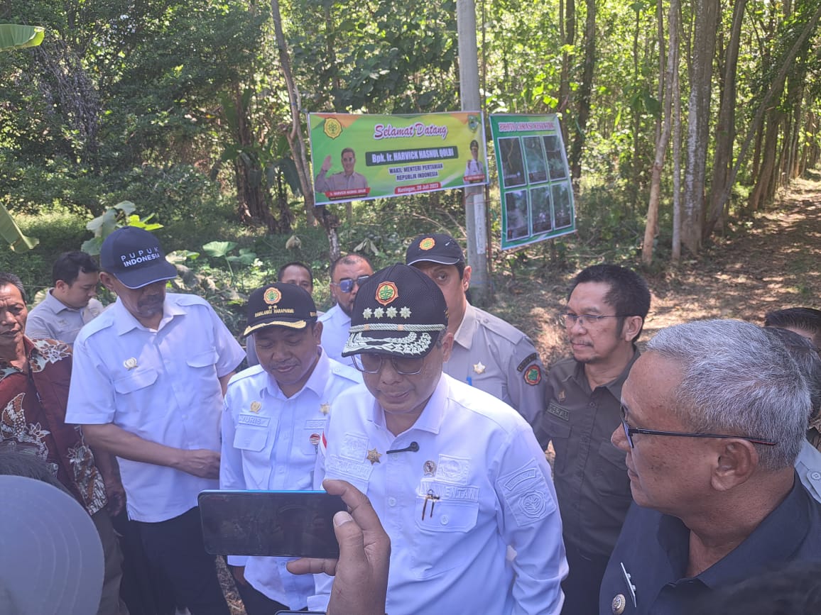 Langkah Kementan Hadapi El Nino, Wamentan Tinjau Program JUT di Kabupaten Kuningan