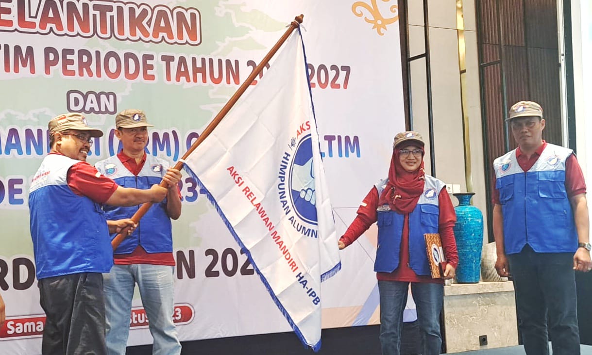 SAH, ARM HA-IPB CABANG KALIMANTAN TIMUR RESMI DIKUKUHKAN