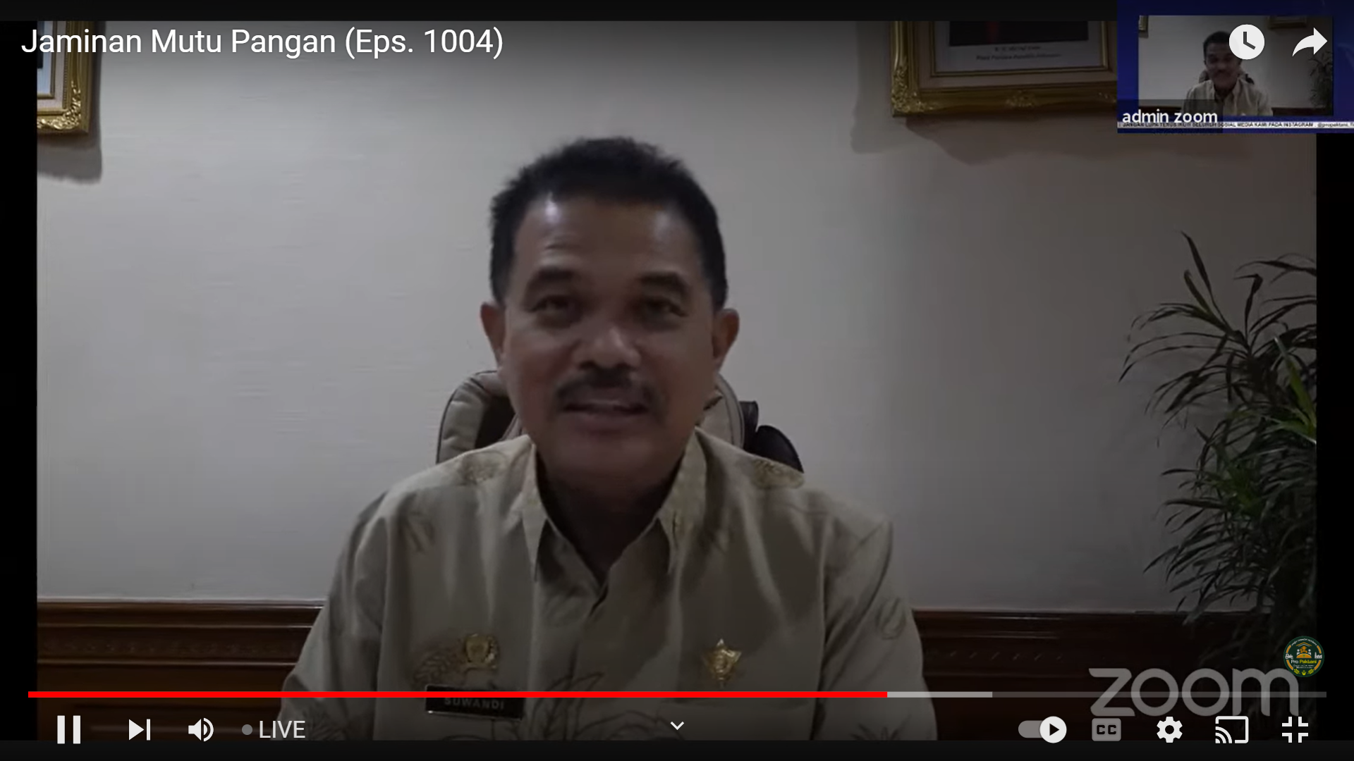 Kementan Pastikan Mutu Pangan Terjaga dan Dorong Hilirisasi Produk Pangan