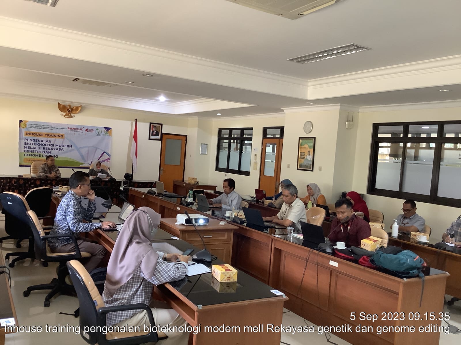 Pusat PVTPP Gandeng BRIN Kenalkan Bioteknologi Modern