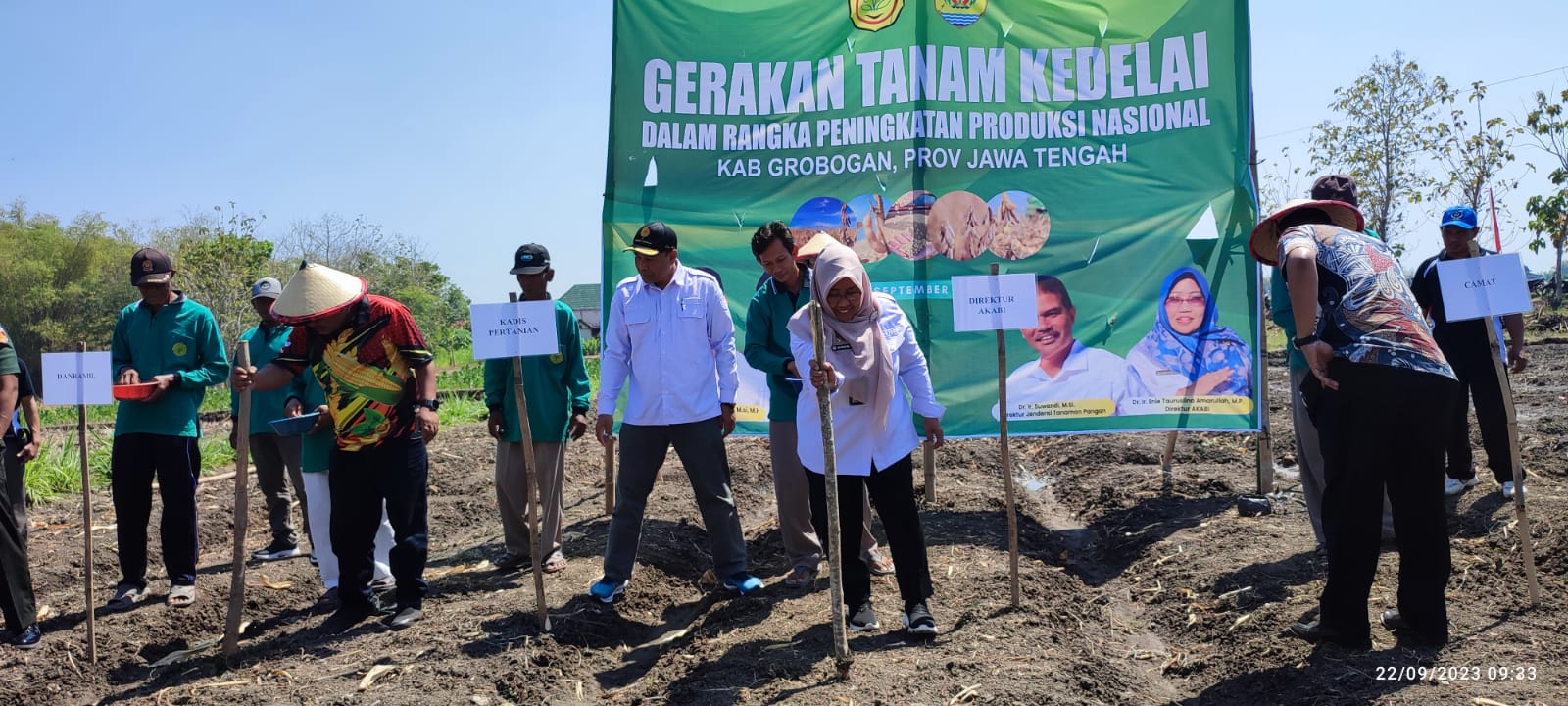 Kabupaten Grobogan Siap Mensukseskan Pengembangan Kedelai Nasional Seluas 50 Ribu Ha