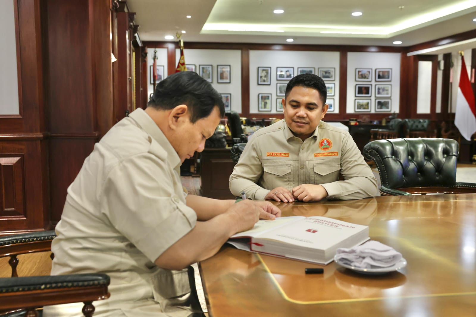 Prabowo Terima Ketum PP Pemuda Muhammadiyah, Bahas Mimpi Anak Muda Indonesia