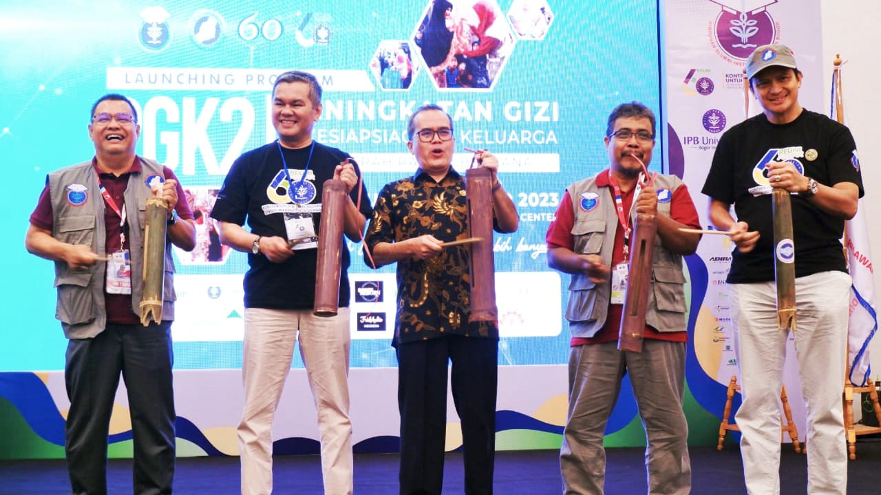 MERIAH, PELUNCURAN PROGRAM GIZI DAN KESIAPSIAGAAN KELUARGA ARM HA-IPB