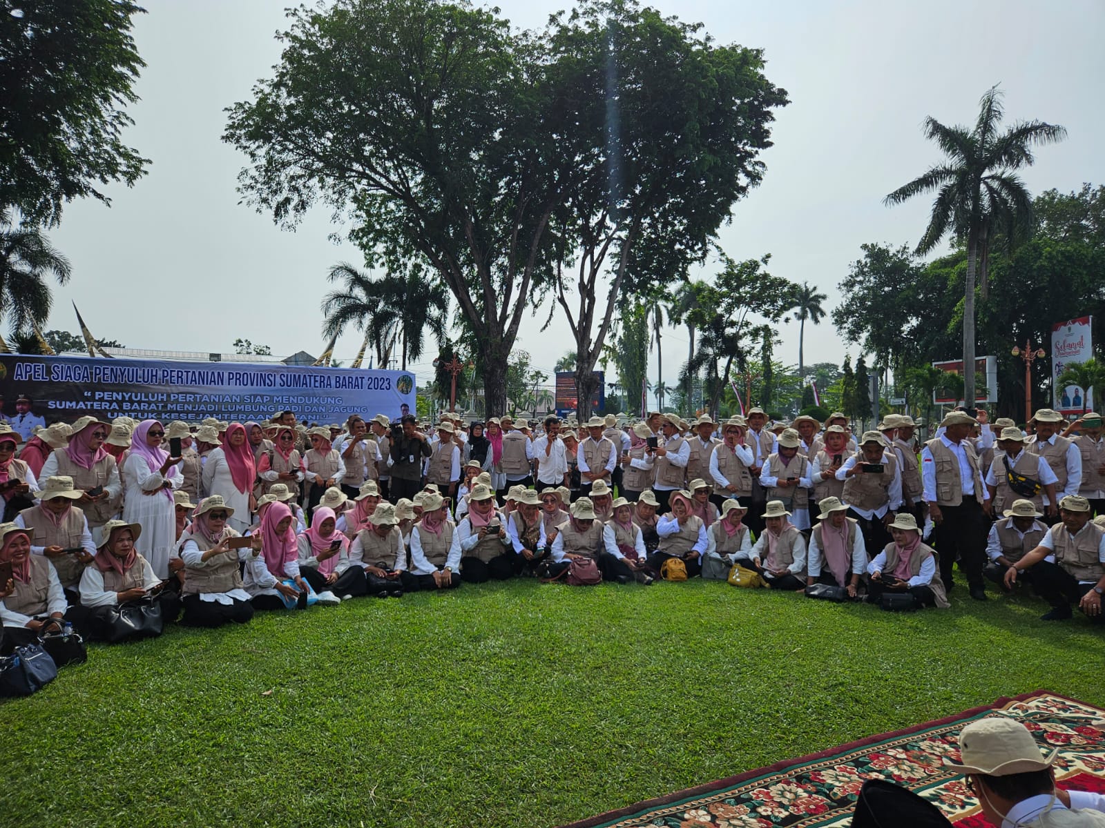 Ribuan Penyuluh dan Petani Hadiri Apel Siaga Penyuluh Pertanian di Sumatera Barat