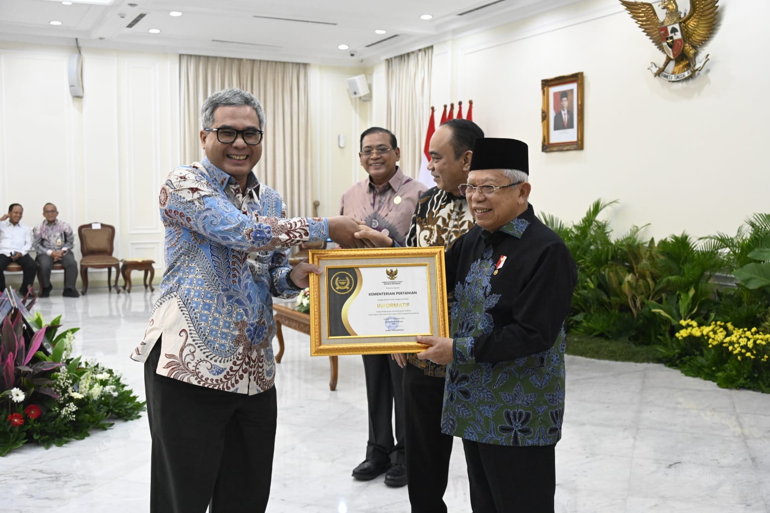 Kementan Diganjar KIP Sebagai Kementerian Terinformatif Tahun 2023