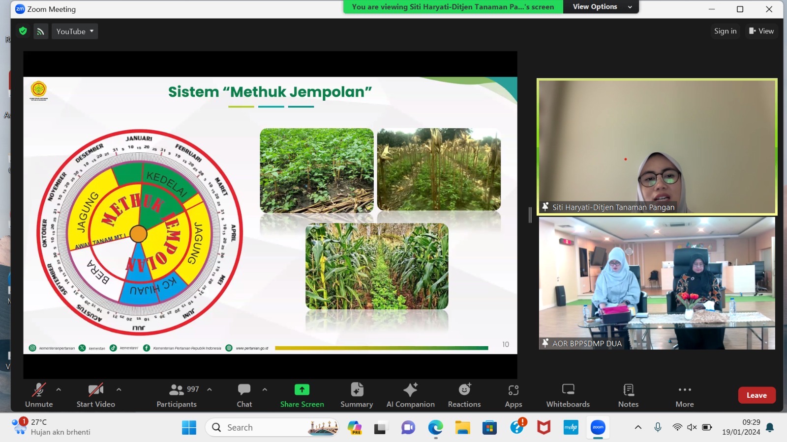 Awal Tahun 2024, Kementan Paparkan Program Andalan Lewat MSPP