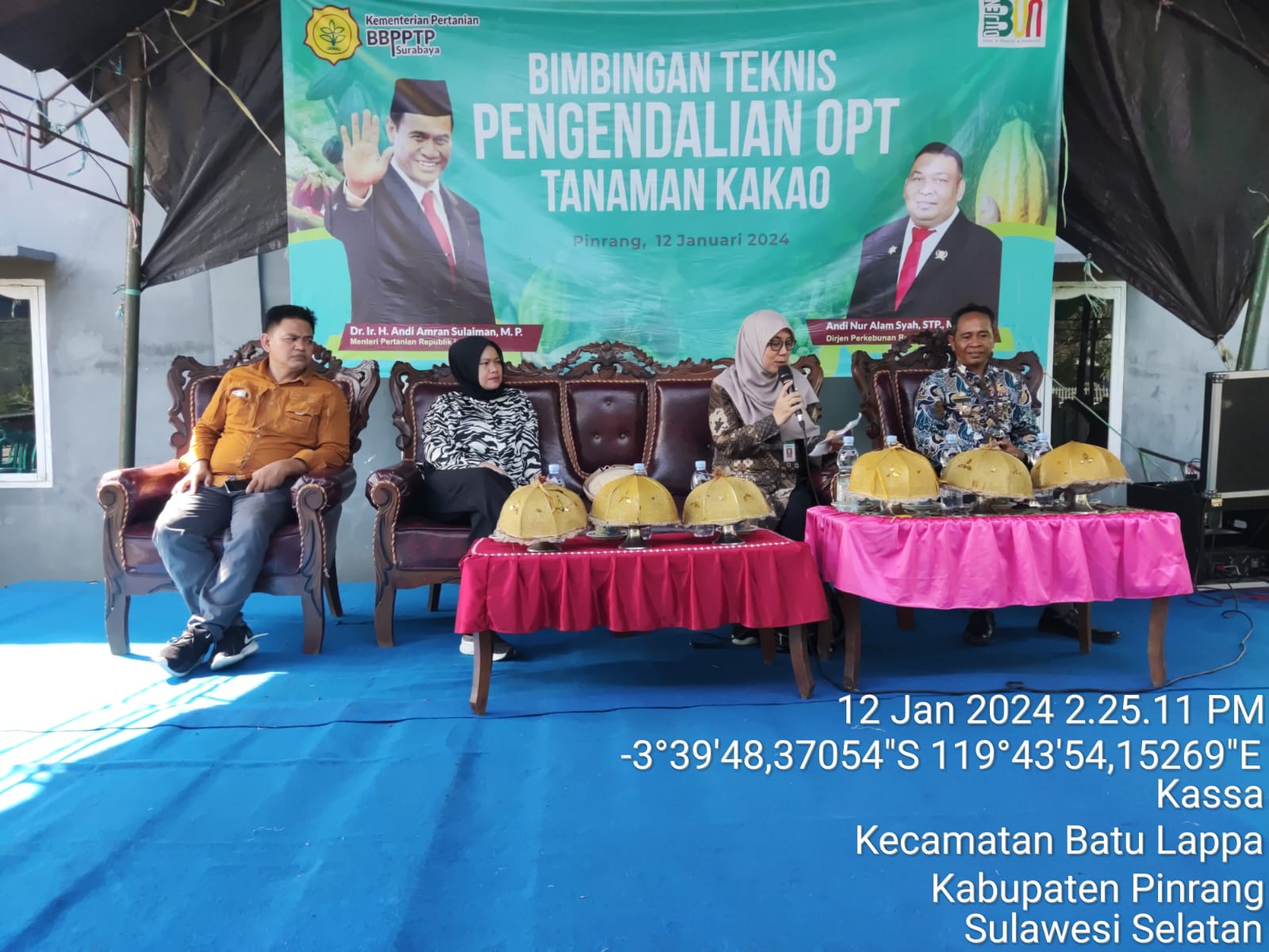 Bimtek pengendali OPT perkebunan di Kabupaten Pinrang