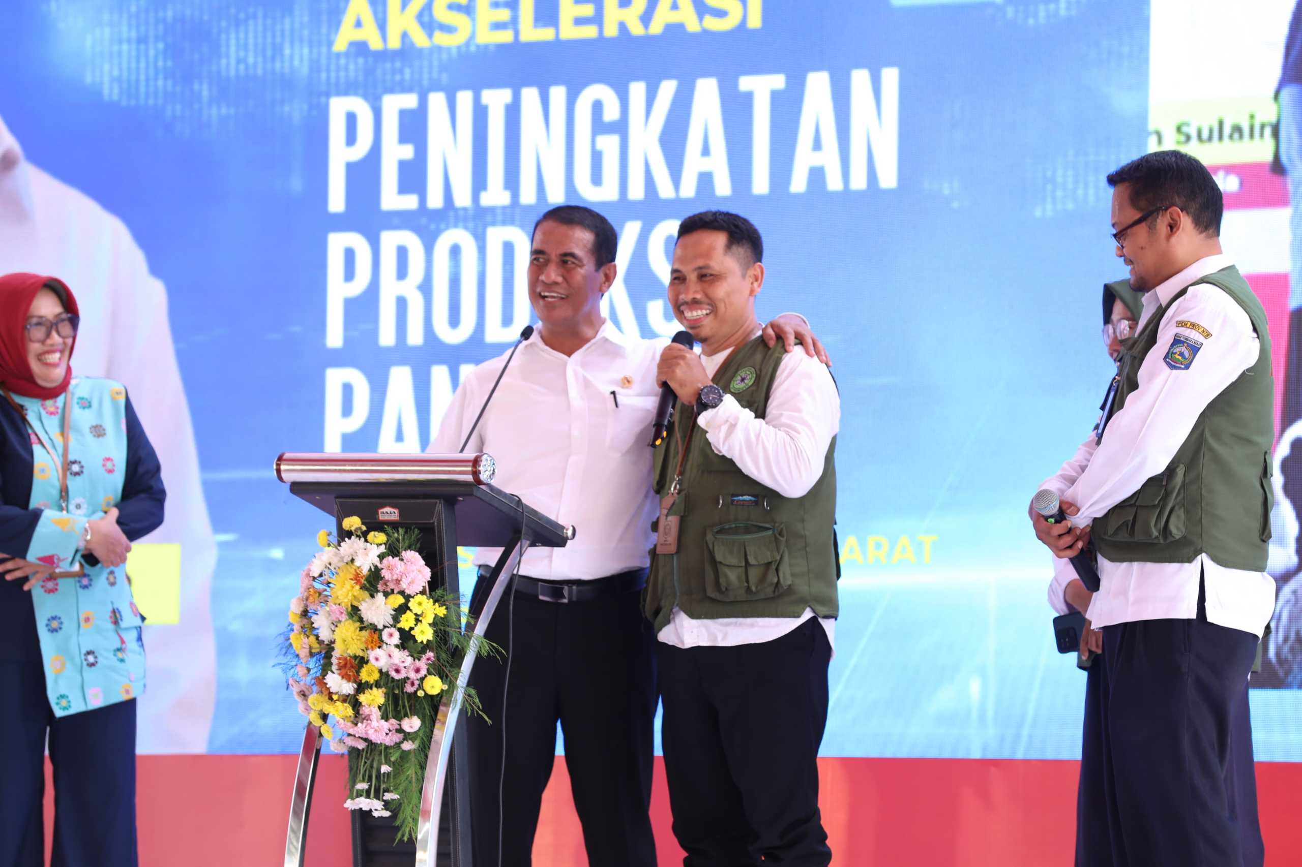 Mentan Andi Amran Serukan Swasembada Padi dan Jagung dari NTB