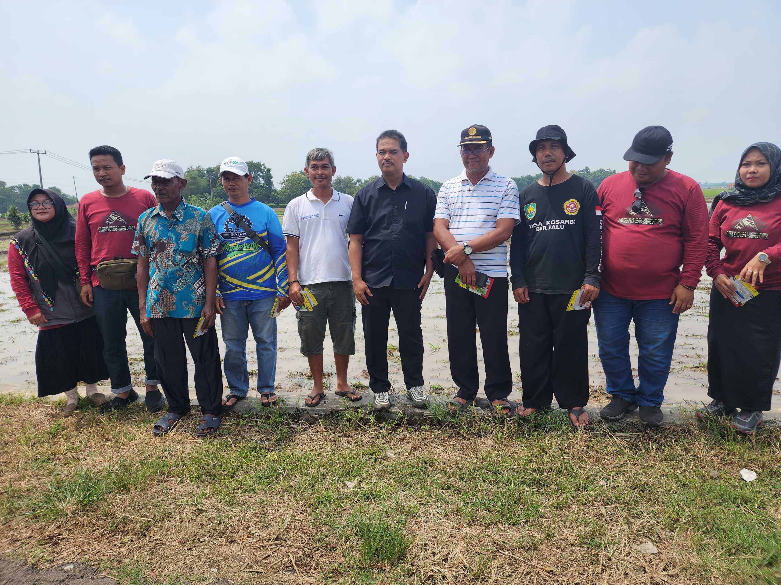 Turun Ke Subang,Kementan Bantu Mensolusi Petani