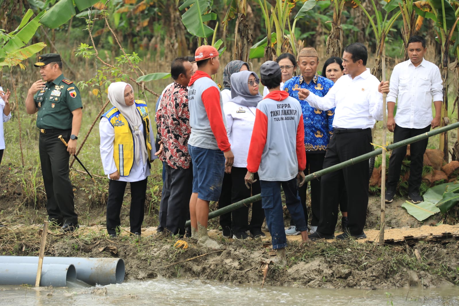 Mentan Minta Gerakan Pompanisasi di Bojonegoro Dilakukan Maksimal