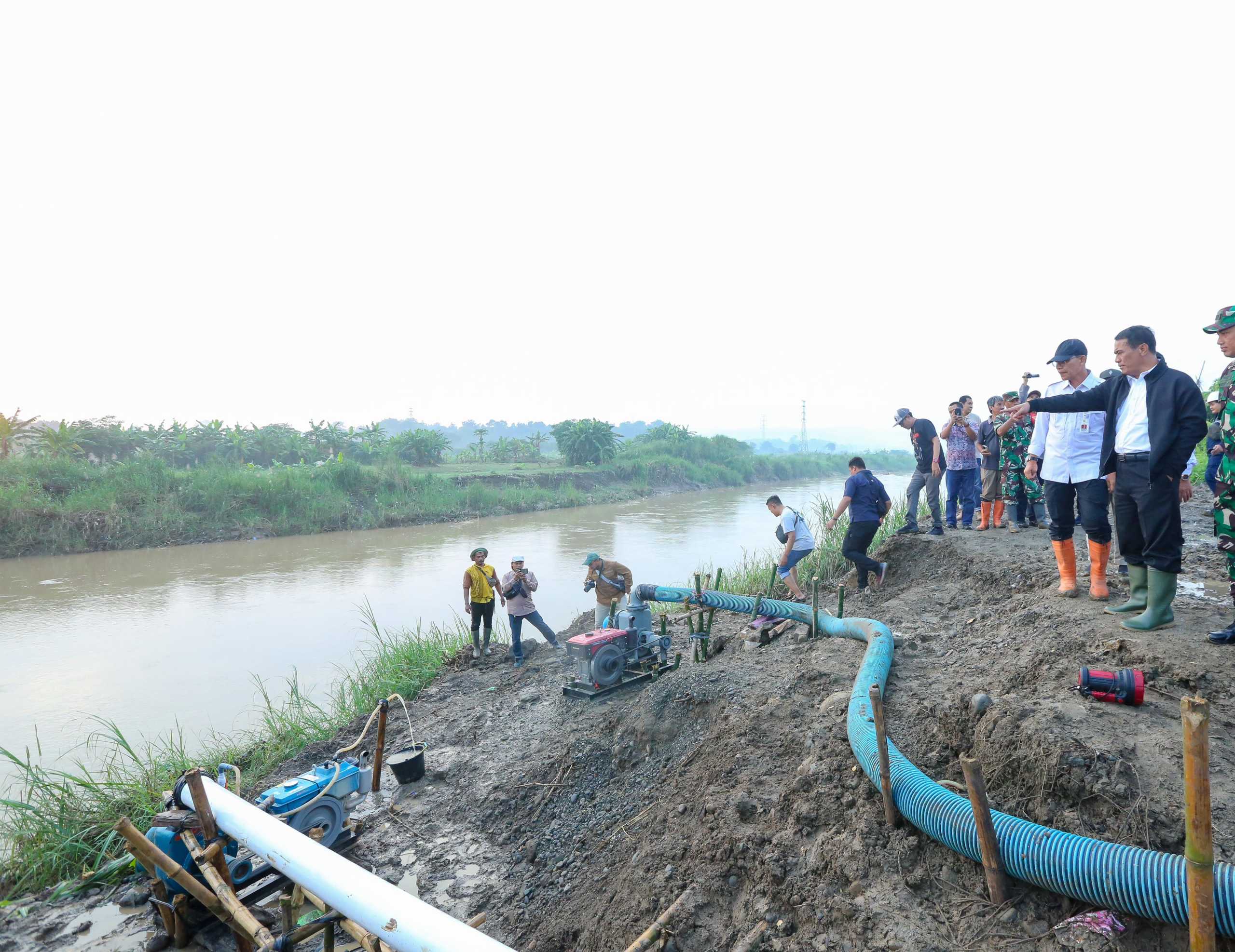 Dengan Pompanisasi, Mentan Amran Yakin Pertanian di Sumedang Bisa Maju Pesat